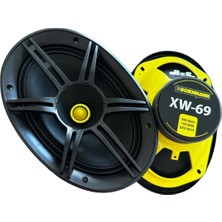 Yüksek Performanslı 900W 150RMS Oval Midrange Hoparlör