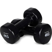 PremiumPort Vinil Dambıl 4kg, Dayanıklı ve Kullanışlı Spor Ekipmanı