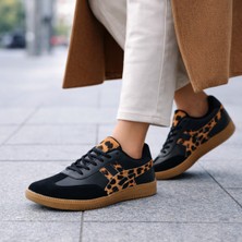 Emax Kadın Sneaker Günlük Rahat Bağcıklı Spor Ayakkabı Kaymaz Taban