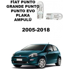 Lamba Fiat Punto - Grande Punto - Punto Evo 2005-2018 Plaka Ampulü