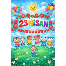 Promisebackdrop2 150X200 Kumaş Okul Panoları, Etkinlik Fon, 23 Nisan Panosu, 23 Nisan Kutlu Olsun Afiş