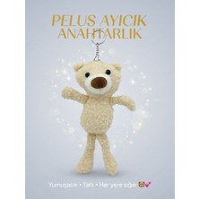 The Kibrit House Peluş Ayıcık Charm Anahtarlık - Sevimli Ayıcık Figürü