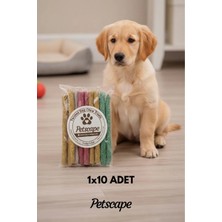 Petscape Munchy Köpek Ödülü - Katkısız Taze Paketlenmiş 1X10 Adet - 12 cm