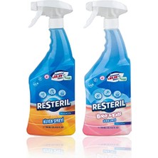 Nuvvo Resteril Durulama Gerektirmez Bebek Alanı Temizleyici ve Yüzey Temizleyici Hijyen Spreyi Anne Çocuk SETI2X750