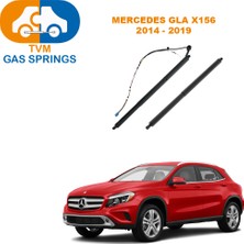 Tvm Gas Springs Mercedes Gla 2014-2019 Elektrikli Bagaj Amortisörü Sağ / Sol (2 Adet)