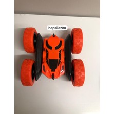 Hepsilazım Uzaktan Kumandalı 360° Dönen Şarjlı Akrobat Stunt Car Araba