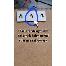 50X25 cm 2’li Set Ya Hafız - Elif Vav Aynalı Pleksi Duvar Dekoru Gold Beyaz Mdf Üzeri Lüks Aynalı Pleksi | Islami Hat Sanatı Tablo | Lotus Lazer Tasarım