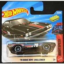 Hot Wheels Tekli Arabalar '70 Dodge Hemi Challenger JJK79 (Nightspeed)
