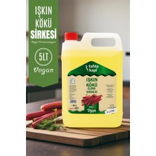 Tahtakapı Işkın Kökü Elma Sirkesi 5 L – Doğal Fermente – Katkısız – Vegan