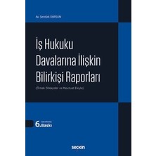 Seçkin İş Hukuku Davalarına İlişkin Bilirkişi Raporları (Örnek Dilekçeler ve Mevzuat Ekiyle) 6. Baskı, Nisan 2026