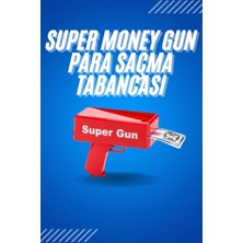 Zenvia Kırmızı Çocuklara Özel Para Fırlatma Makinesi Para Saçma Tabancası