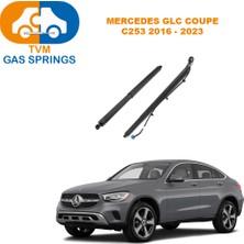 Tvm Gas Springs Mercedes Glc Coupe 2016-2023 Elektrikli Bagaj Amortisörü Sağ / Sol (2 Adet)