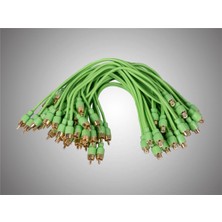 Altın Uçlu 1dişi 2 Erkek Y Kablo XY-20RCA, 10 Adet, Yüksek Kalite