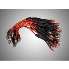 Jameson 2 Adet Amfi Y Kablo, 1 Dişi 2 Erkek, Çatal Kablo Seti