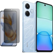 ECR MOBILE Redmi 13X ile Uyumlu Mat Hayalet (Privacy) 9h Kırılmaz Nano Ekran Koruyucu
