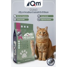 Qm Natural Süper Premium Bentonit Kedi Kumu 10 L