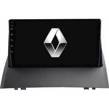 9 Inç Multimedya Ekran, Renault Megane 2 (2004-2008), Siyah, 2gb Ram, 32GB Hafıza