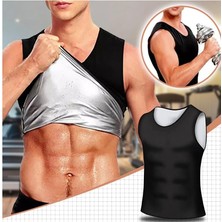 AGM Erkekler Için Terleten Elastik Şekillendirici Egzersiz Atletleri , Termal Atlet , Sporcu Atleti