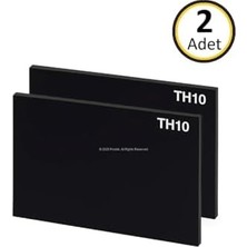 Uray Home Labor Kaynak Maskesi Camı, TH10, Filtre Camı, Standartlara Uyumlu, Elektrik Kaynağı, Mig, Mag, Tig, Gazaltı ve Argon Kaynakları, Optik Sınıf, Çapak ve Işığa Karşı Koruma (110X80X3 Mm, Adet, 2)