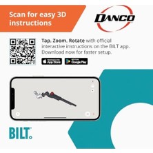 Emdeco 12052 Tuvalet Tankı Kolu, Mat Siyah