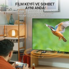 Uray Home 4K HDMI VGA 2.4 / 5ghz Kablosuz Görüntü Aktarım Cihazı