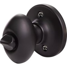 Emdeco 779199 Yumurta Anahtarlı Giriş Kapısı Tokmağı Mat Siyah