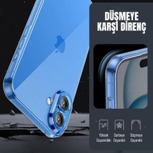 Uray Home 16 Ile Uyumlu Şeffaf Telefon Kılıfı, Kamera Korumalı Silikon Kılıf