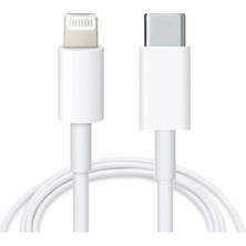 Uray Home Serisi Tüm Modellere Uyumlu Type-C To Lightning Type-C Şarj Kablosu