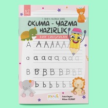Uray Home 1. Sınıfa Hazırlık Serisi / Okuma - Yazma Hazırlık / Harf Çalışmaları Aktivite Kitabı