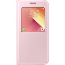 Uray Home A5 2017 S-View Kılıf, Pembe