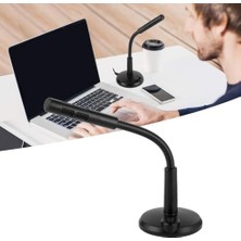Uray Home Mini USB Kondenser Mikrofon, Ayarlanabilir Masaüstü Mikrofon, Tak ve Çalıştır, Yüksek Hassasiyet, Ağlar Için Gürültüyü Ortadan Kaldırın Sohbet Şarkı Söyleme Oyun Ev Stüdyosu - M309