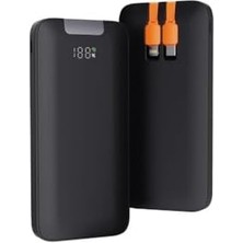 Uray Home 10000 Mah 22.5W Hızlı Şarj Kendinden Kablolu Powerbank Pb-55