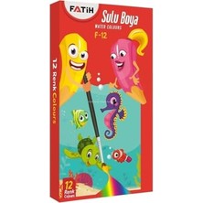 Uray Home Sulu Boya Seti, 12 Renkli, Canlı Parlak Renkler, Çocuklar Için Güvenli, Fırçalı, Kağıt Üzerinde Etkili, Tablet Boya, Eğitim ve Hobi Için Uygun, Okul Seti, Kolay Temizlenebilir, 12'li Set