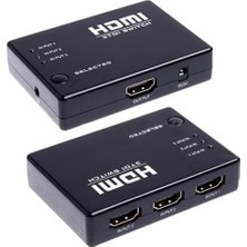 Uray Home 3 Port HDMI Switch Çoklayıcı Çoğaltıcı Kumandalı