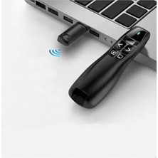 Uray Home Tablet - Telefon -Bilgisayar - iPad ve Uyumlu Kablosuz Sunum Kumandası - Type-C Siyah