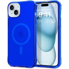 Uray Home Ciel By 15 Plus ile Uyumlu Kılıf Ultra Sheer Mag Magsafe Özellikli Denim - ACS06683