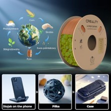 Uray Home Pla Filament Hyper 3D Yazıcı Filamenti 1,75 mm 1 Kg: Yüksek Hızlı Pla 30-600 Mm/s Boyut Hassasiyeti +/- 0,02 Mm, Çoğu 3D Yazıcı Için, Pla