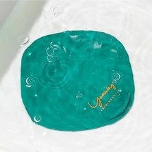 Emdeco Deniz Kabuğu Desenli Kötü Koku Önleyici Silikon Mat Banyo Mutfak Lavabo Balkon Tıkaç Kapağı Yeşil