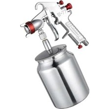 Uray Home Genel Havalı Depo Boya Tabancası, 1.8 mm Püskürtme Uçlu, Profesyonel Sprey Boyama Ekipmanı