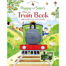 Uray Home Poppy And Sam's Wind-Up Train Book: 1