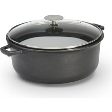 Uray Home De Buyer 8311.24 Kızartma Tenceresi, Paslanmaz Çelik, Gümüş, 27,9 x 20,1 x 10,9 cm