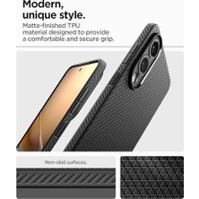 Uray Home Galaxy S25 Edge ile Uyumlu Ince Kılıf Air Hava Kanalı TEKNOLOJISI™ Askeri Sınıf Koruma Dokulu Yüzey Kapak - ACS09420