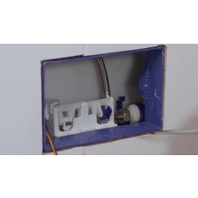 Uray Home Gömme Rezervuar Dirsekli Şamandıra Bağlantı Fleksi 3/8-1/2 30CM…