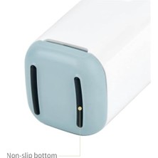 Emdeco Kitap Ayraçları, Diş Fırçası Tutucu, Ayarlanabilir Bölmeli Çıkarılabilir Diş Fırçası Organizatörü, Kaymayan Elektrikli Diş Fırçası Tutucu, Birden Fazla Yuvaya Sahip Diş Macunu Tutucu