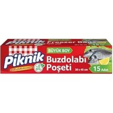 Uray Home Piknik Buzdolabı Poşeti Büyük 15'li