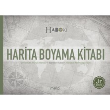 Uray Home Harita Boyama Kitabı: 20 Tematik Dünya Haritası