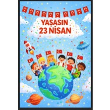 Promisebackdrop2 150X200 Kumaş Okul Panoları, Etkinlik Fon, 23 Nisan Panosu, 23 Nisan Kutlu Olsun Afiş