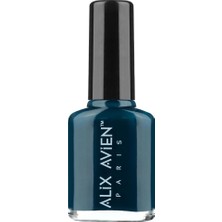 Uray Home Işıltılı Petrol Mavi Oje-Yüksek Pigmentli Kalıcılık Hızlı Kuruma-Nail Lacquer No:6