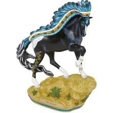 Uray Home The Trail Of Painted Ponies War Bonnet At Heykelcik, 22,5 Cm, Çok Renkli