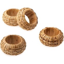 Uray Home 4'lü Peçete Halkası